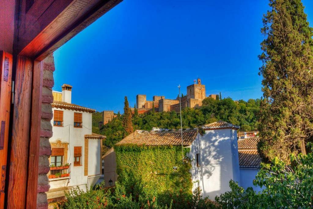 Апартаменты Breathtaking Alhambra View Balconies, Albaizyn Гранада Экстерьер фото